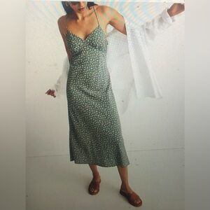 Madewell Leighton Midi Slip Dress
